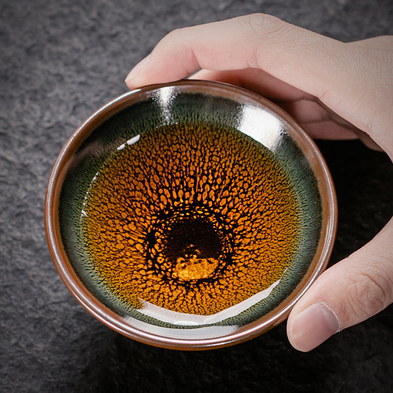 Tenmoku Chawan( Jian Zhan Tea Cup) and Tea: A Mutual Fulfillment