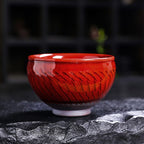 Spiral Jian Zhan Tenmoku Tea Cup