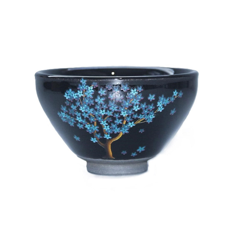 Ukin Black Glazed Jian Ware Tenmoku Tea Bowl