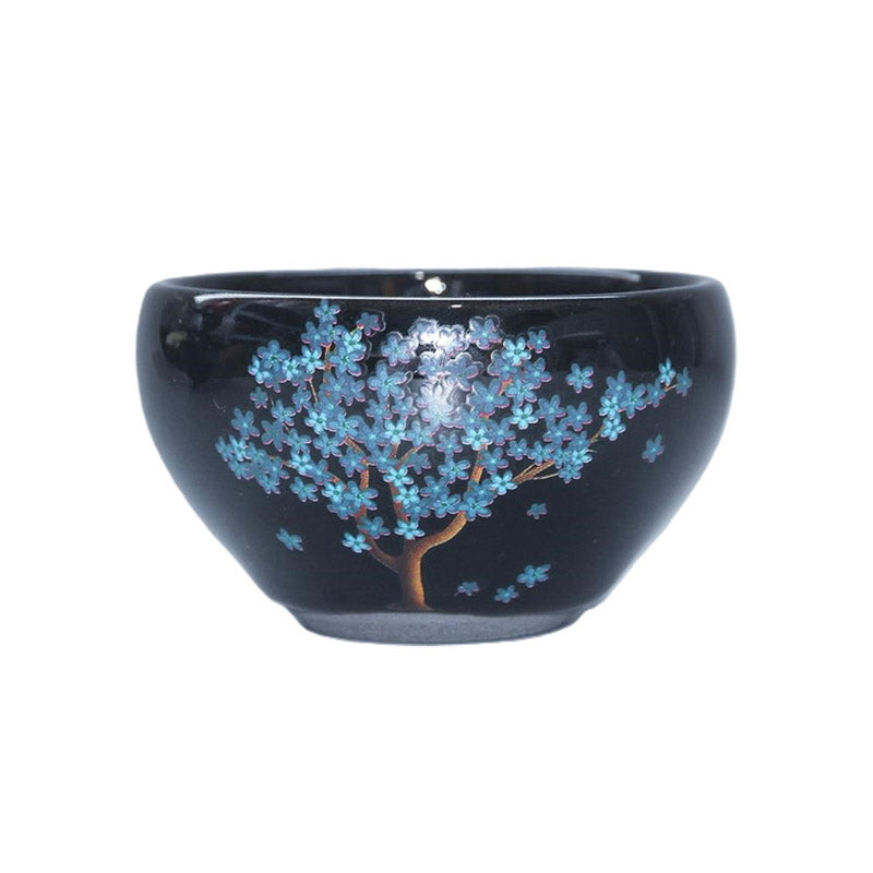 Ukin Black Glazed Jian Ware Tenmoku Tea Bowl