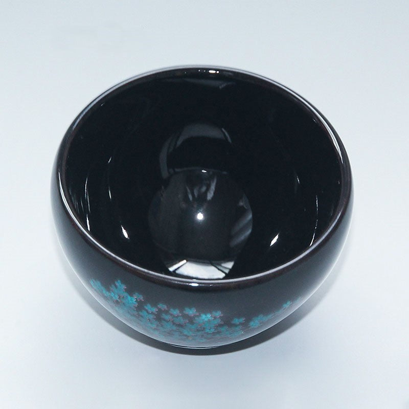 Ukin Black Glazed Jian Ware Tenmoku Tea Bowl