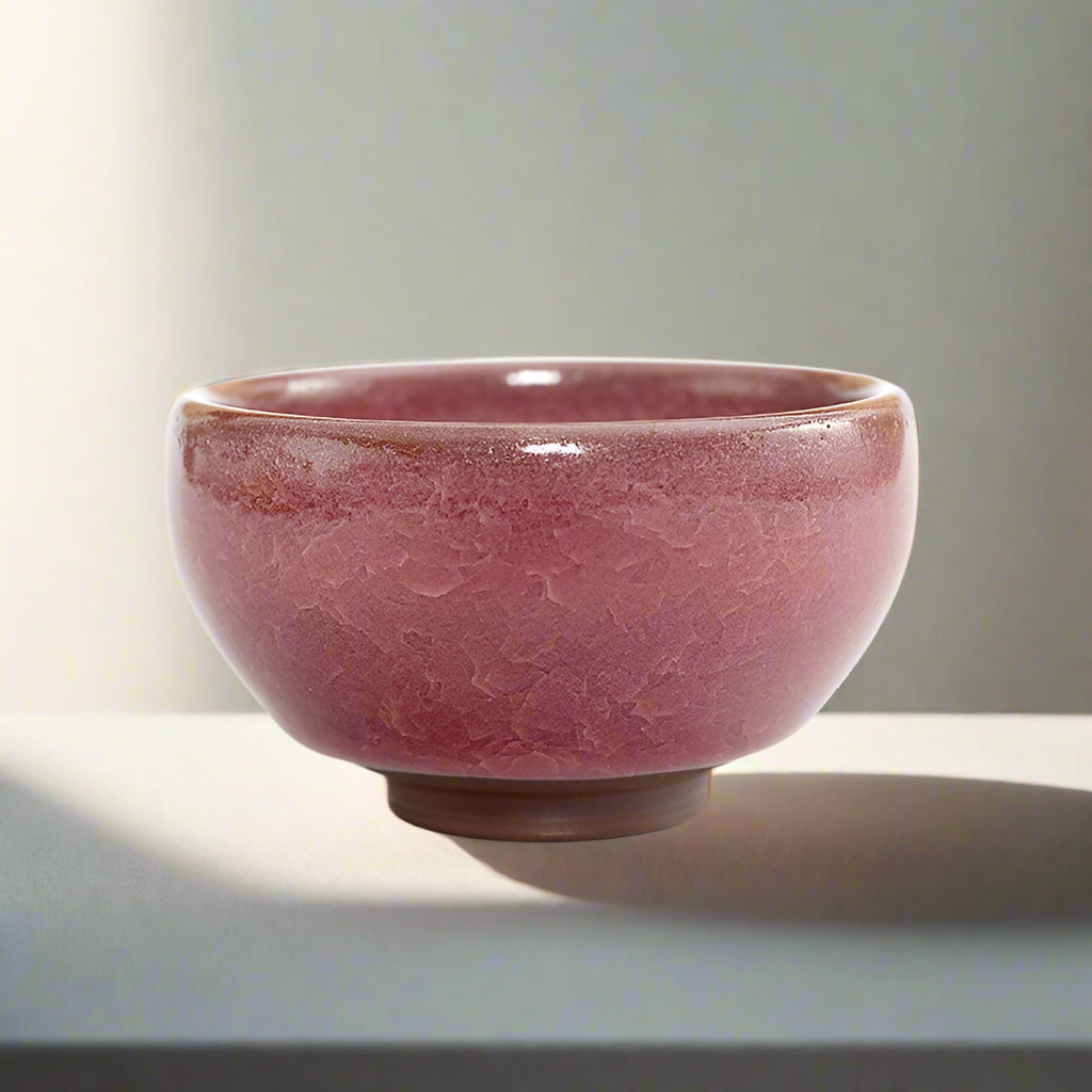 Pink Jian Zhan Tenmoku Tea Cup