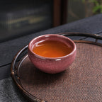 Pink Jian Zhan Tenmoku Tea Cup