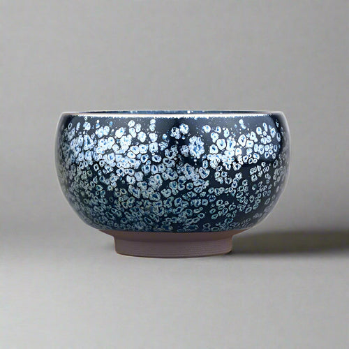 Black Glaze Jian Zhan Tenmoku Tea Cup