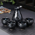 cells glazed sake set
