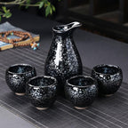 cells glazed sake set