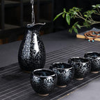 cells glazed sake set