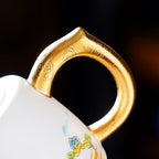 Golden Dragon Tenmoku Jian Zhan Teapot