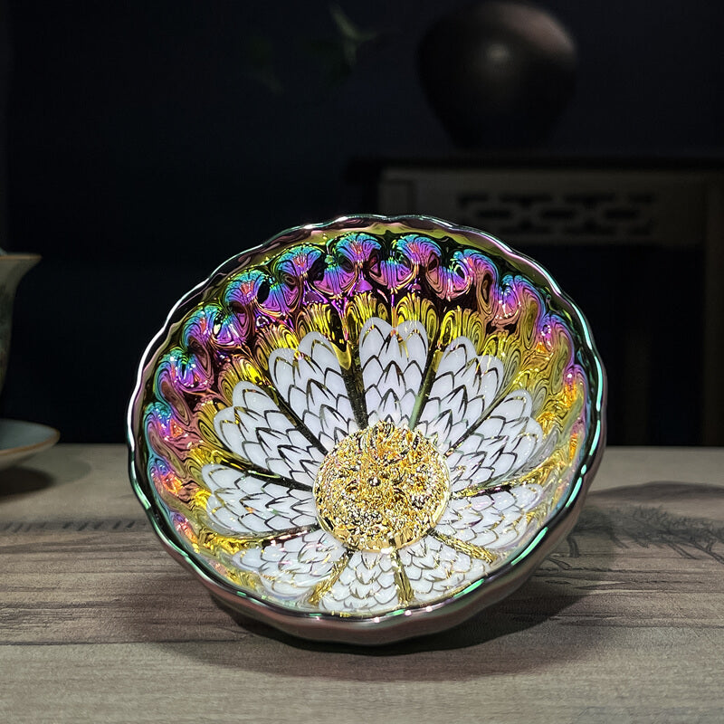 Dragon Tenmoku Jian Zhan Tea Cup