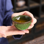 Matcha Green Tenmoku Jian Zhan Tea Set