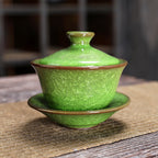 Matcha Green Tenmoku Jian Zhan Tea Set
