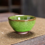 Matcha Green Tenmoku Jian Zhan Tea Set