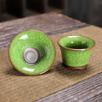 Matcha Green Tenmoku Jian Zhan Tea Set