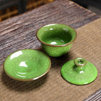 Matcha Green Tenmoku Jian Zhan Tea Set