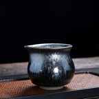 Flowery Tenmoku Jian Zhan Tea Set