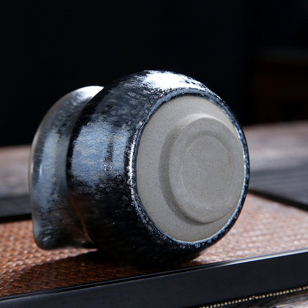 Flowery Tenmoku Jian Zhan Tea Set