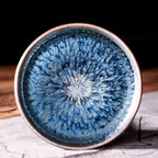 Ashen Bloom Jian Zhan Tenmoku Tea Cup