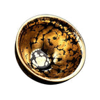 Gold Spot Jian Zhan Tenmoku Tea Cup