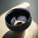 Inkwell Leaf Jian Zhan Tenmoku Tea Cup