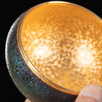 Golden Satori Jian Zhan Tenmoku Tea Cup