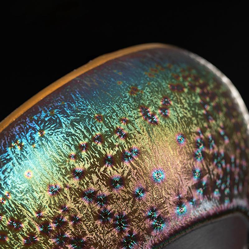 Golden Satori Jian Zhan Tenmoku Tea Cup