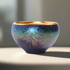 Golden Satori Jian Zhan Tenmoku Tea Cup