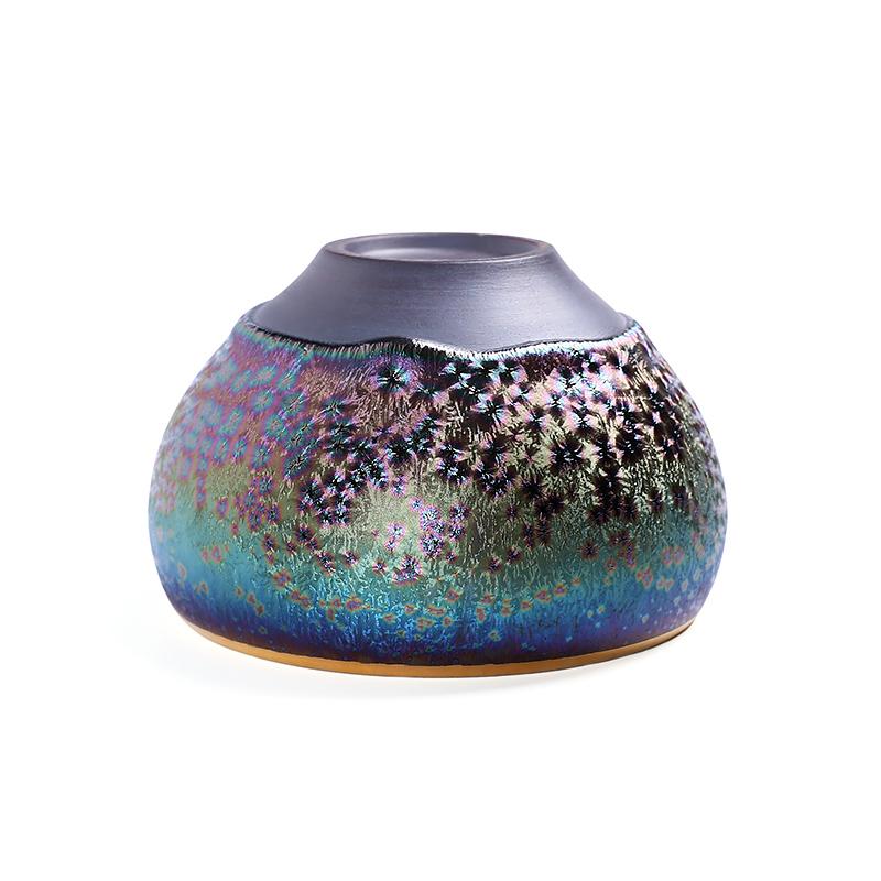 Golden Satori Jian Zhan Tenmoku Tea Cup