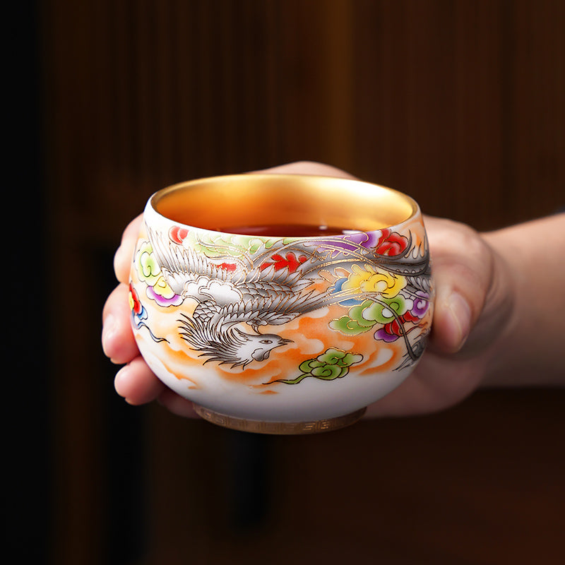Ecliptic Phoenix Jian Zhan Tenmoku Tea Cup