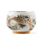 Azure Seraph Jian Zhan Tenmoku Tea Cup
