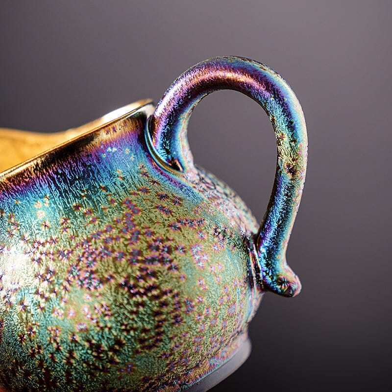 Golden Tenmoku Jian Zhan Tea Set