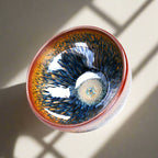 Boreal Glaze Jian Zhan Tenmoku Tea Cup