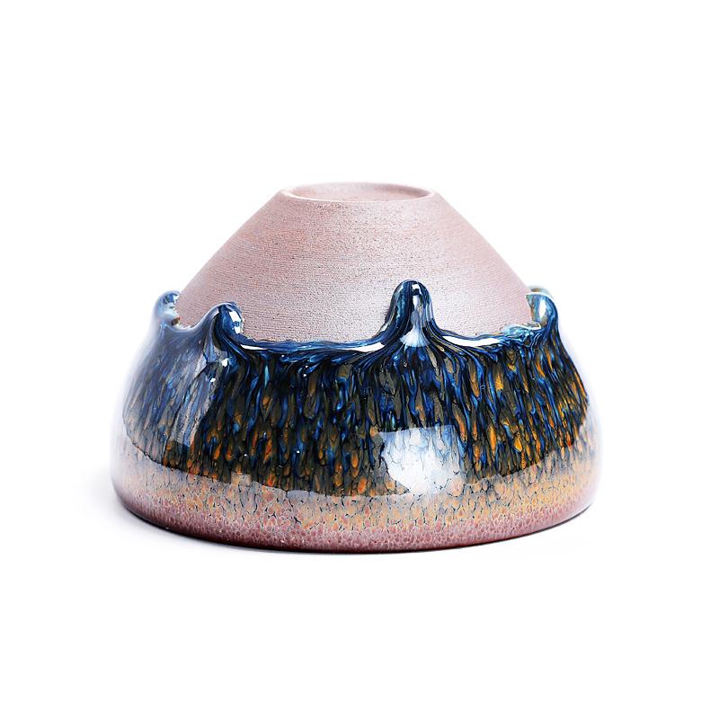 Boreal Glaze Jian Zhan Tenmoku Tea Cup