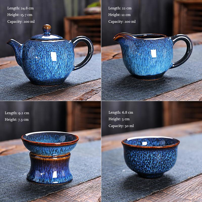 Deepsea Tenmoku Jian Zhan Tea Set