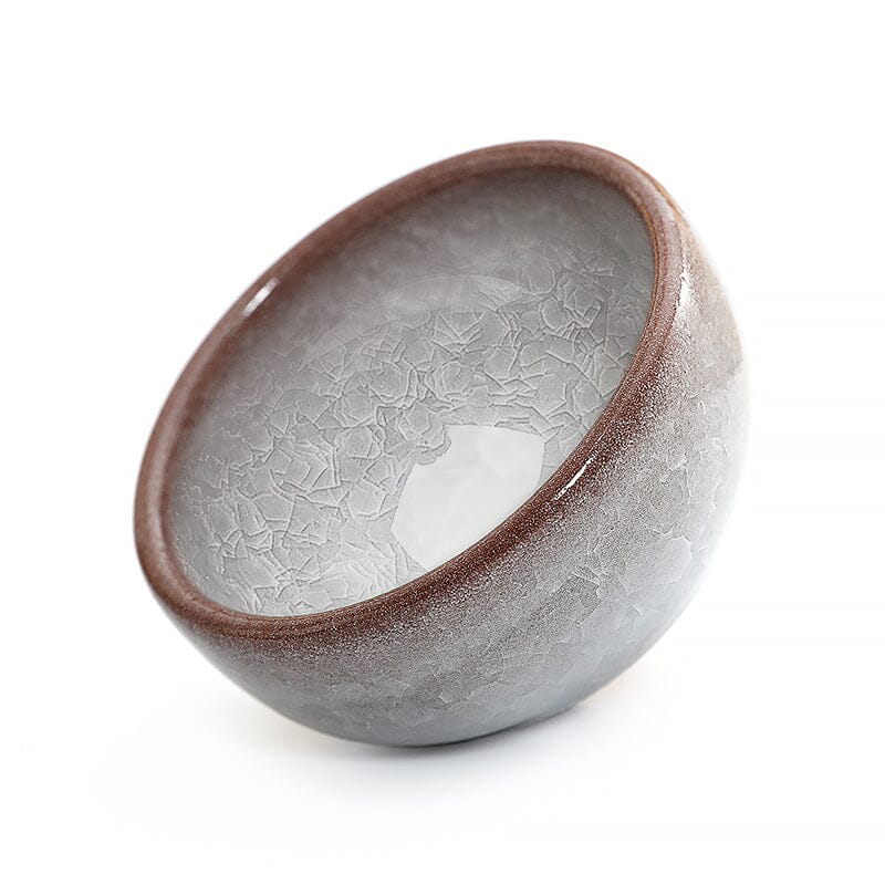 Ivory Glow Jian Zhan Tenmoku Tea Cup