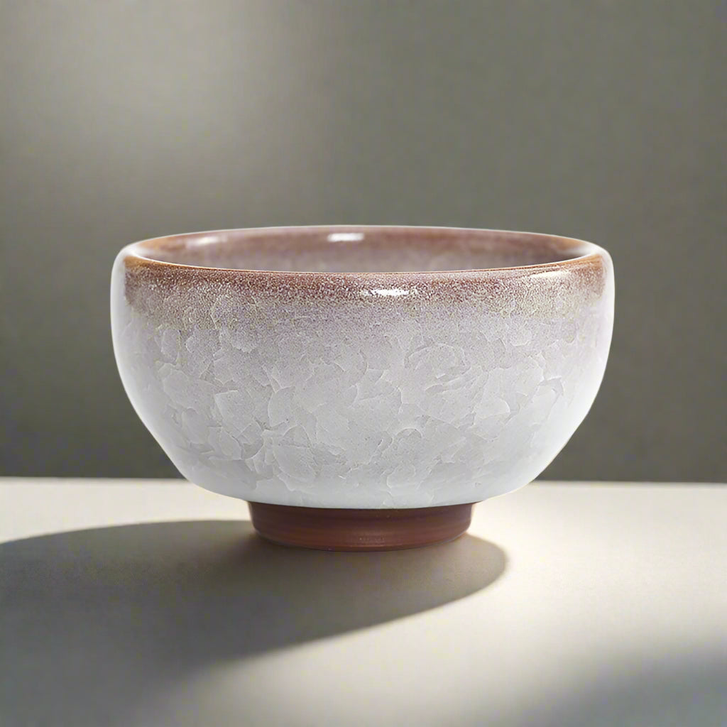 Ivory Glow Jian Zhan Tenmoku Tea Cup