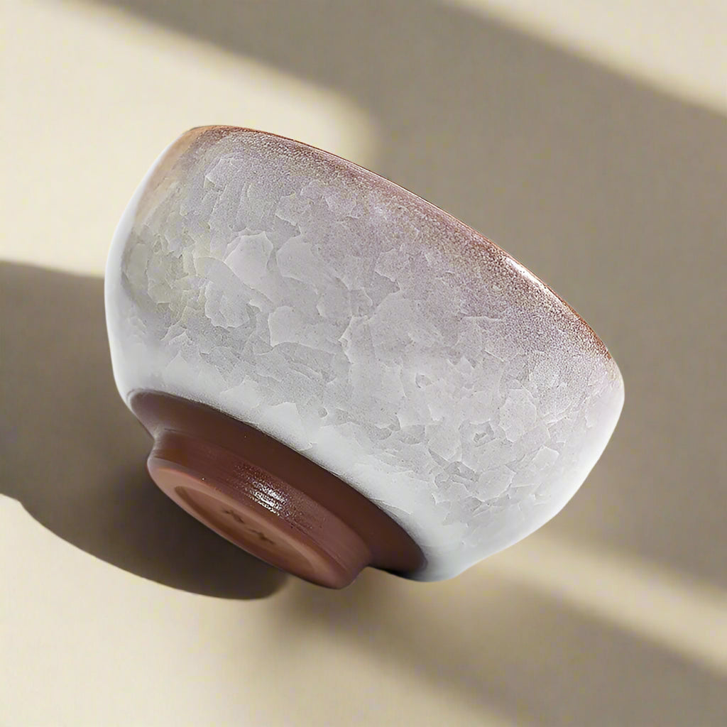 Ivory Glow Jian Zhan Tenmoku Tea Cup