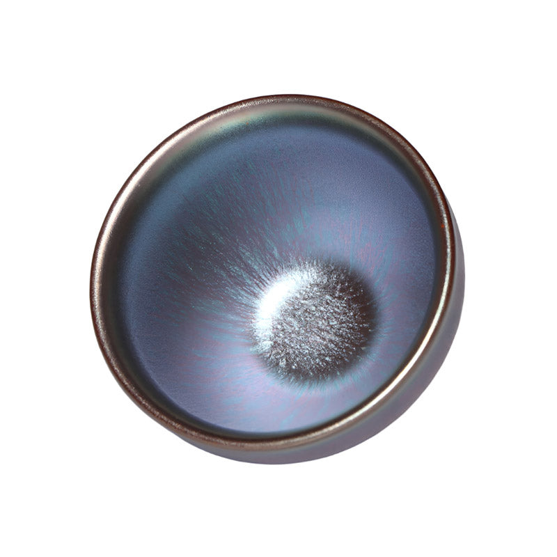 Tenmoku Tea Cup Color Blue