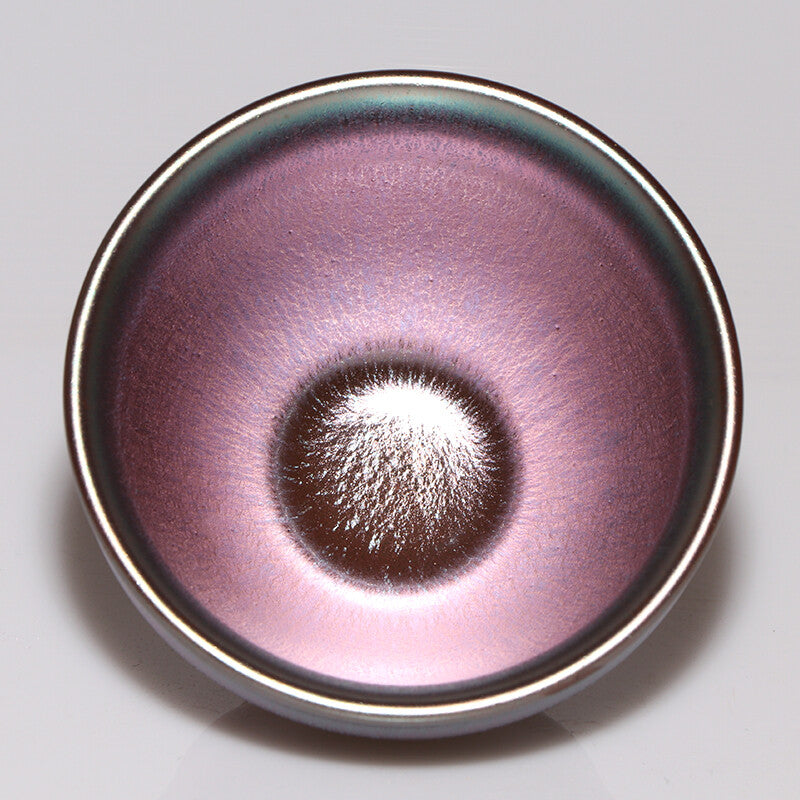 Tenmoku Tea Cup Color Purple