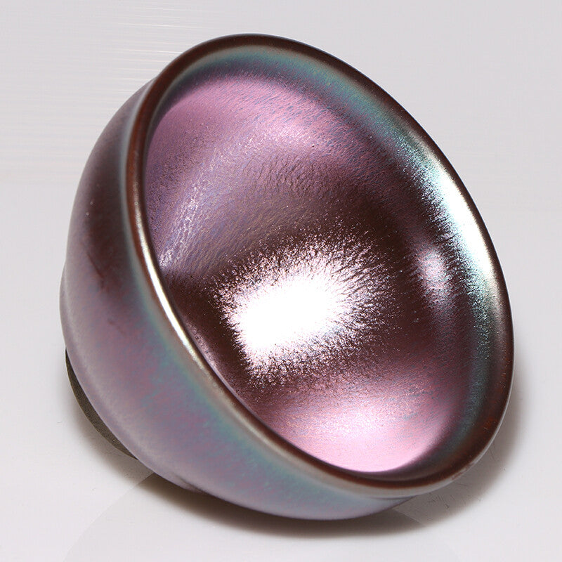 Tenmoku Tea Cup Color Purple