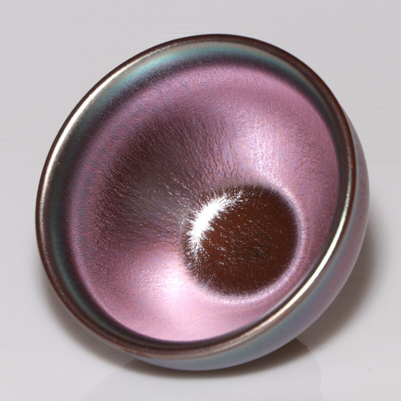 Tenmoku Tea Cup Color Purple