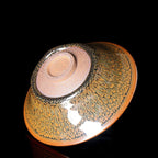 Honeycomb Jian Zhan Tenmoku Tea Cup / Chawan Bowl