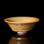 Honeycomb Jian Zhan Tenmoku Tea Cup / Chawan Bowl