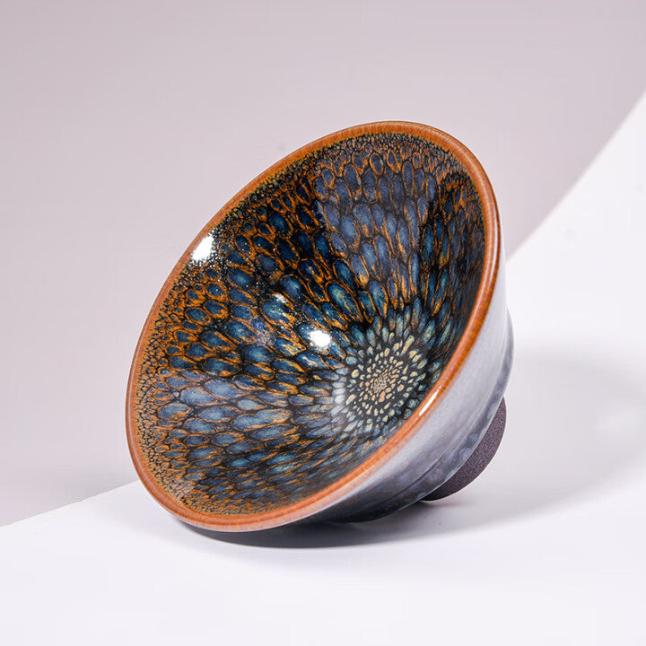 Horn Jian zhan Tenmoku Tea Cup