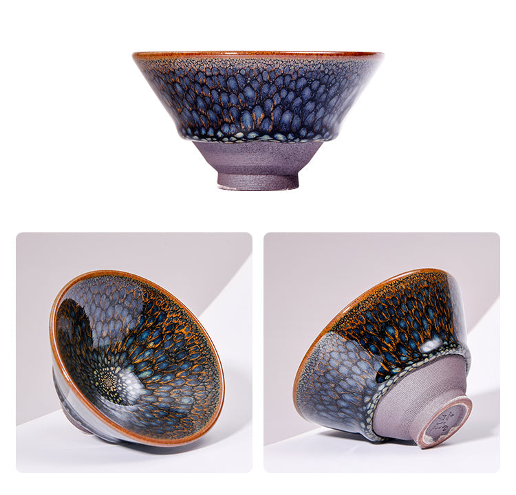 Horn Jian zhan Tenmoku Tea Cup