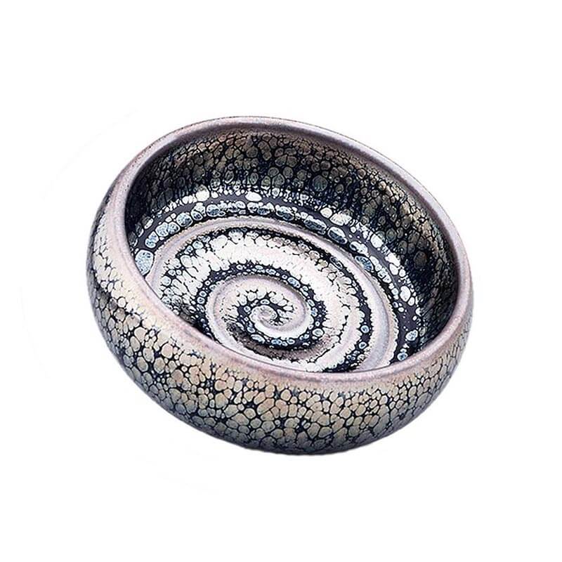 Silkveil Jianzhan Tenmoku Tea Cup