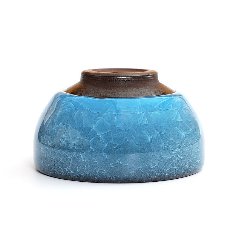 Sky Blue Jian Zhan Tenmoku Tea Cup