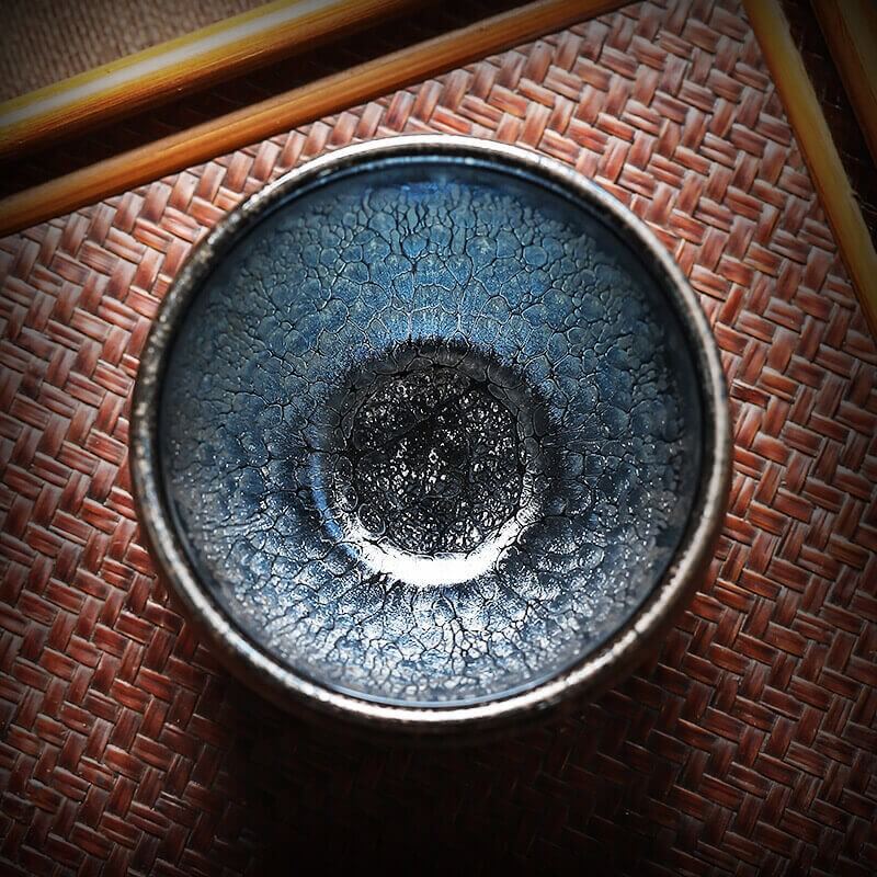 Oil Spots Tenmoku Jian Zhan Tea Cup