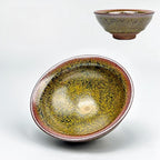 Matcha Green Jian Zhan Tenmoku Tea Cup Ware