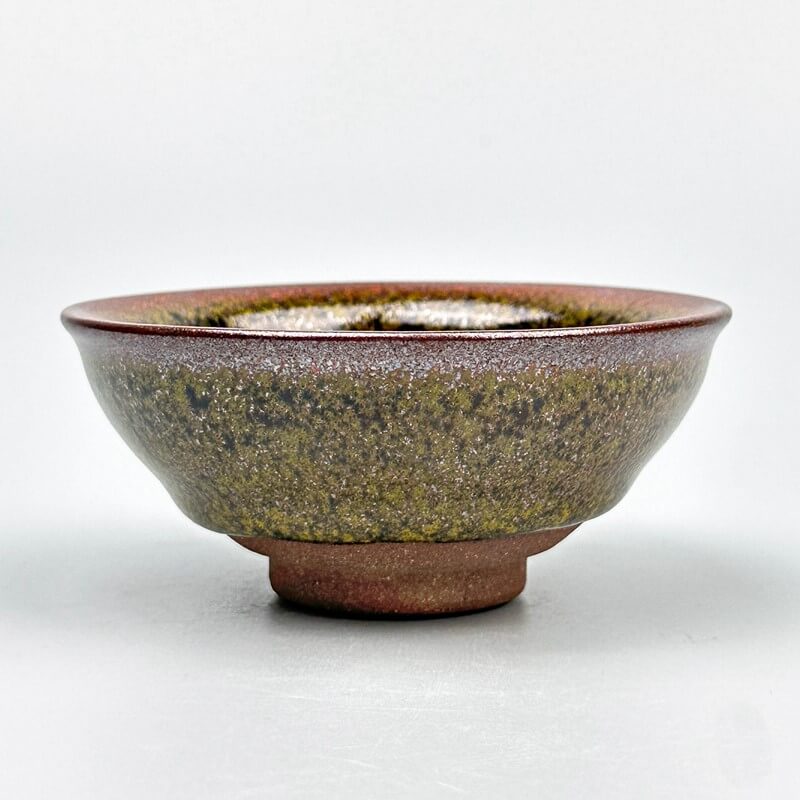 Matcha Green Jian Zhan Tenmoku Tea Cup Ware