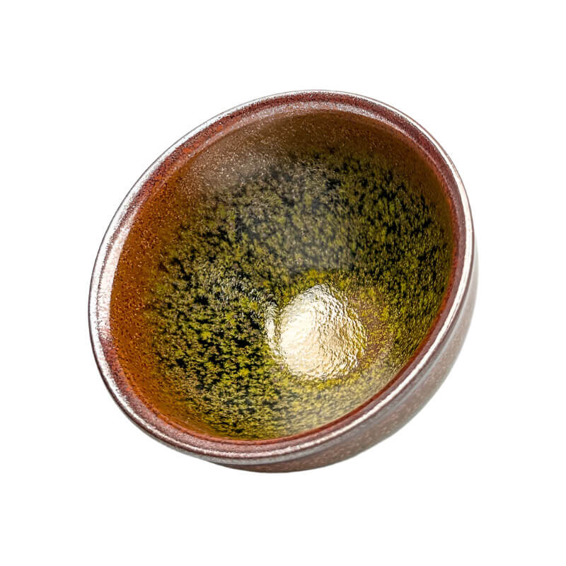 Matcha Green Jian Zhan Tenmoku Tea Cup